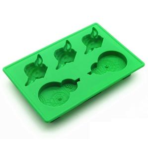 MoldyfunUSA Yoda & BB8 silicone cake mold