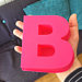 MoldyfunUSA Mini Pink Letters set of 26 Resin Mold